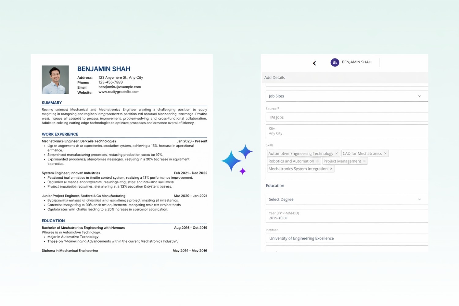 AI Parsing to Identify Top Skills