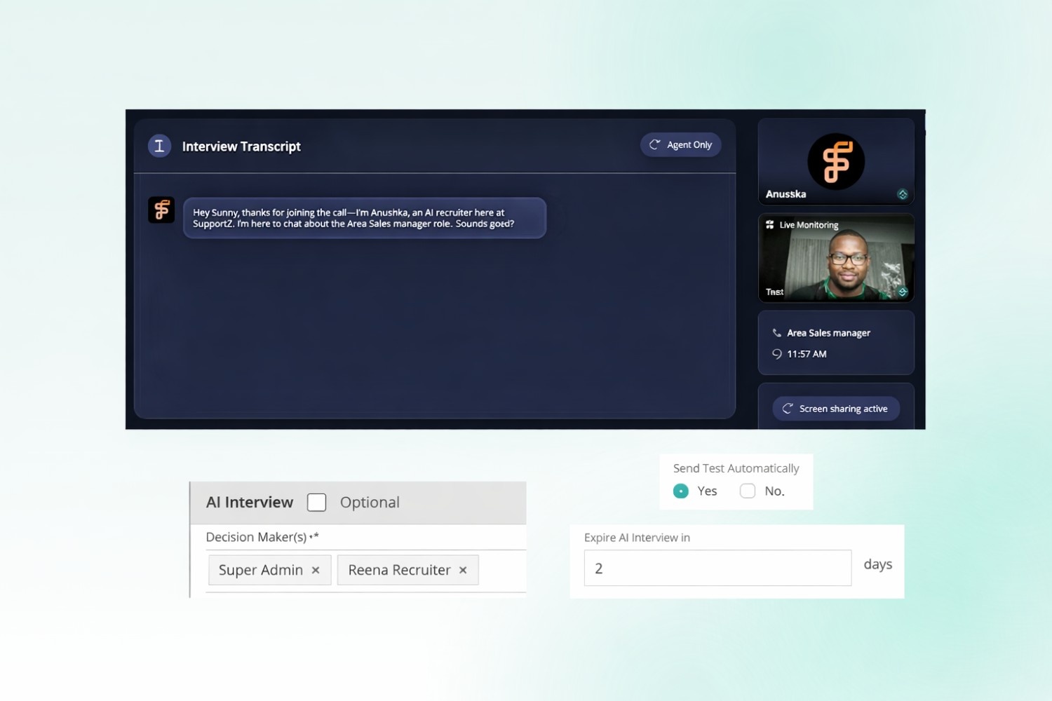 Live Candidate Interview